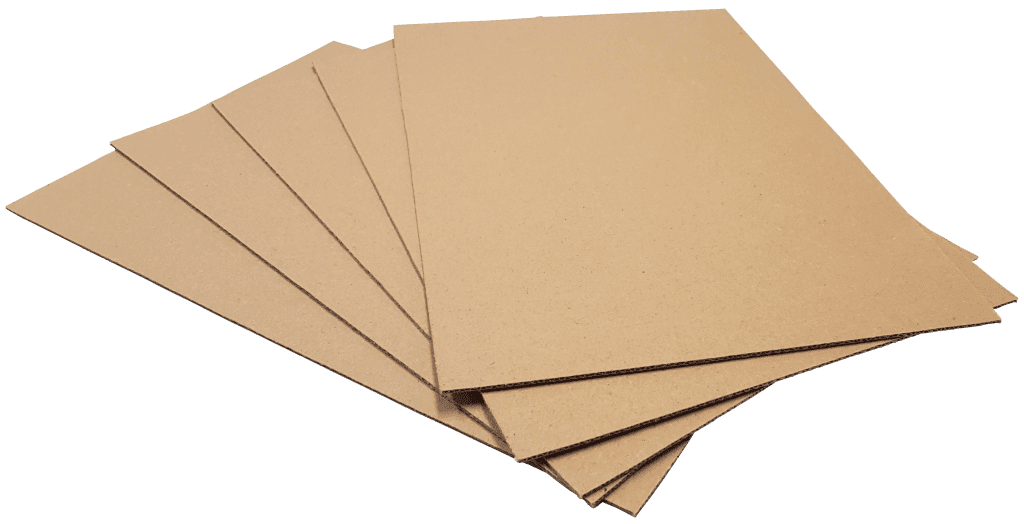 Применение листового картона
